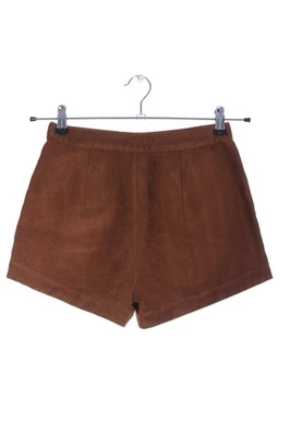 HOLLISTER Short moulant Dames Pantalon court T EU 30 brun style décontracté - Photo 1/4