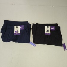 Member's Mark Women's Soft Elastic Waist Wide Leg Pant w/ Pockets Nwt Lot Of 2