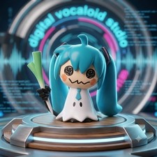 7cm Hatsune Miku Anime Figurine Mimikyu Miku GK Statue Model