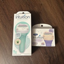 NEW Schick Intuition Sensitive Care Razor  Pure Nourishment Blade Refills