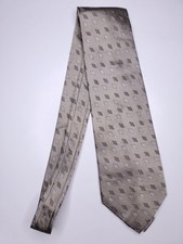 Metropolitan View Mens Formal Necktie 58"Lx4"W Gray Neck Tie