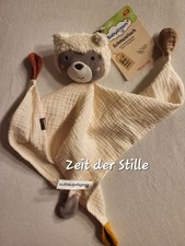 BABYDREAM ROSSMANN Schmusetuch Kuscheltuch Waschbär Koala Biobaumwolle 35 cm NEU
