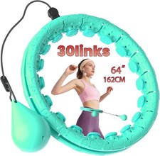 Weighted Infinity Exercise Hoop 64in 30 Links Smart Hoop Adult Weight Loss Plus