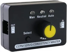 RC Servo Tester Centering Tool ESC Motor Checker Built in BEC 3CH Blue