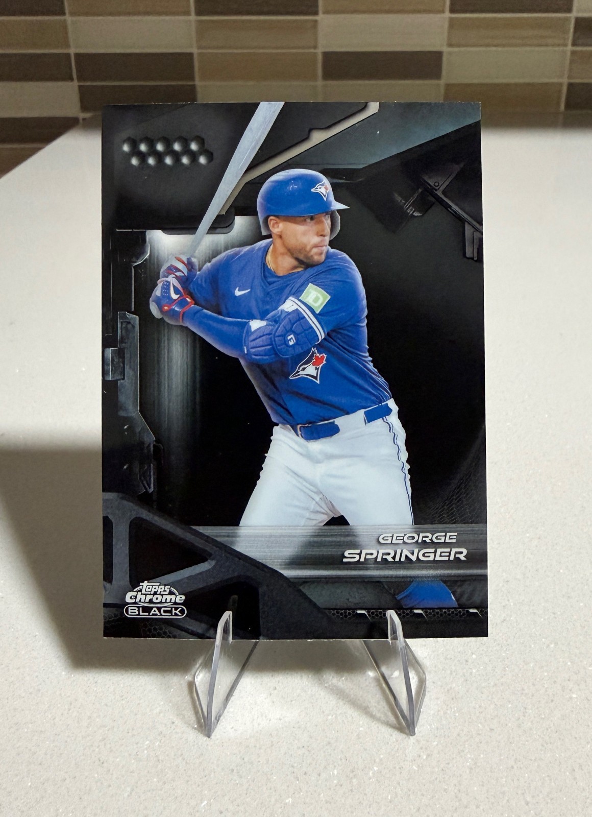 2026 Topps Chrome Black Baseball - George Springer Toronto Blue Jays