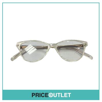 Brille mit klaren Gläsern perlmuttfarbenem Gestell UVP 325 £ (2)