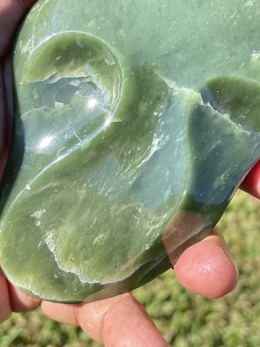 New Zealand INANGA Nephrirte Jade Small POUNAMU Bowl Unique/ARTISTIC One Off WOW - Picture 8 of 16