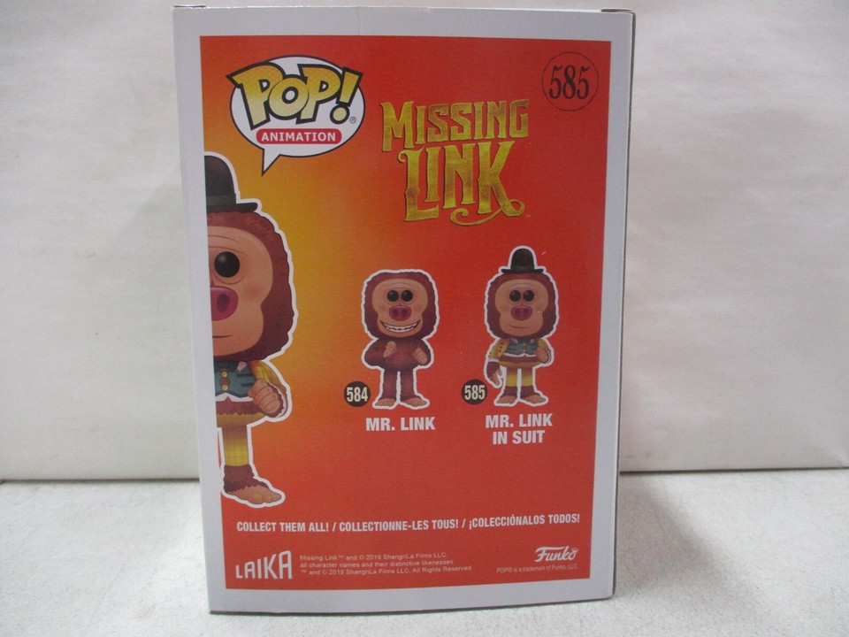 Funko Pop! Animatino Missing Link Mr. Link In Suit Figure #585 - US