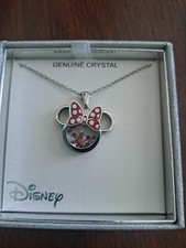 NEW Disney minnie mouse necklace shaker stainless steel