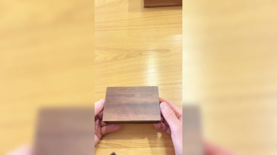 Drawer Type Exquisite Cigarette Box Wooden Case Hold 14 Cigarettes