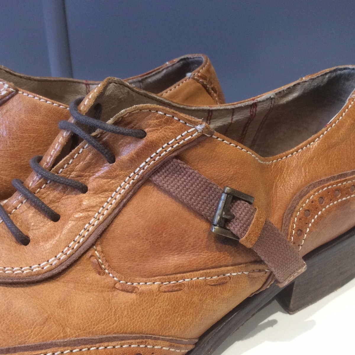 VERO CUOIO BROWN MADE IN ITALY SHOES SIZE 9 ALL LEATHER | eBay UK