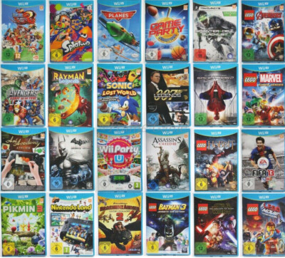 Nintendo WII U PAL OVP Spiele Lego Marvel Sammlung Konvolut zum Auswählen