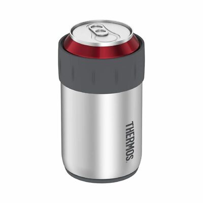 NEW THERMOS STAINLESS STEEL 355ml CAN COOLER Beer