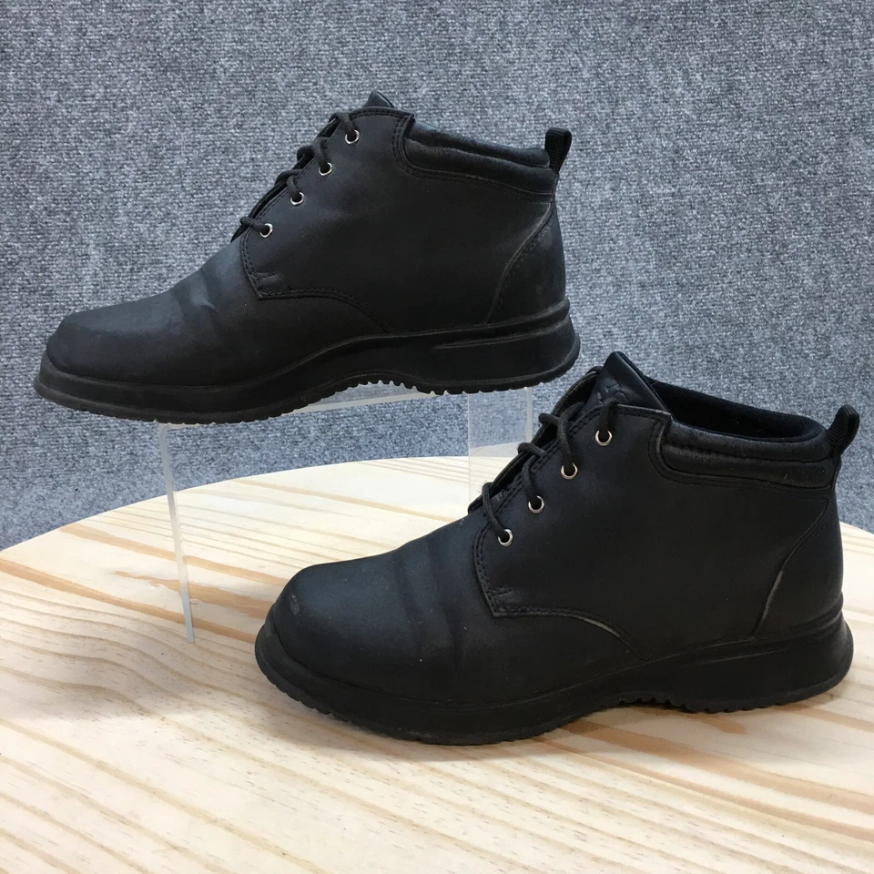 Towne By London Fog Boots Womens 7 M Seattle Ankle Booties Heavy Duty Black - Image 2 of 4