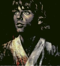 2024 Topps Chrome Star Wars Galaxy 83 Luke Skywalker