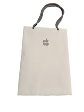 Authentic Apple Store Bag Logo Paper Shopping Bag 11.25" x 7.75" x 5"