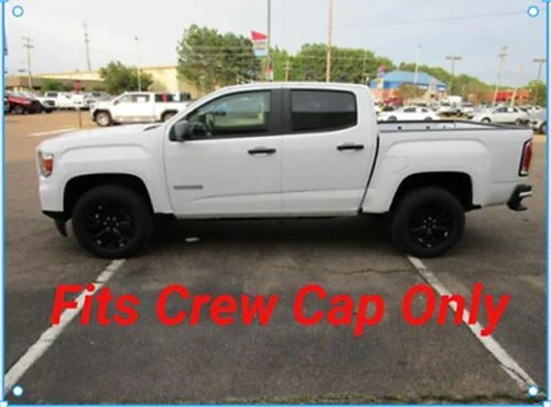 Compatível com GMC Canyon 2015-2022 viseiras de janela de ventilação no canal defletor protetor contra chuva - Imagem 2 de 4