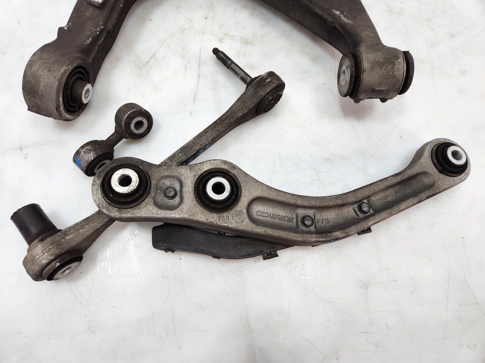 ✅ 03-12 OEM Bentley Continental GT GTC Rear Left Driver Side Control Arm SET