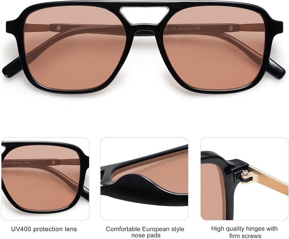 FashionForward UV400 Aviator Sunglasses Perfect for Everyday Wear