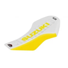 FMX WHITE & YELLOW Seat Cover Series for Suzuki LTR 450 FREE SHIPPING INCLUDED