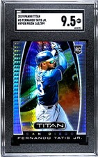 2019 Panini Chronicles Titan #3 Fernando Tatis Jr. HYPER PRIZM /299 SGC 9.5 RC