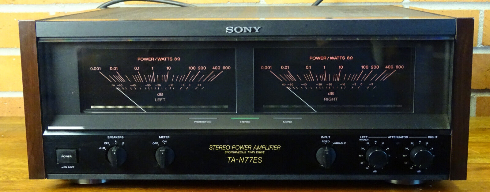 SONY TAN77ES POWER AMPLIFIER TA serviced EXCELLENT LEGEND eBay