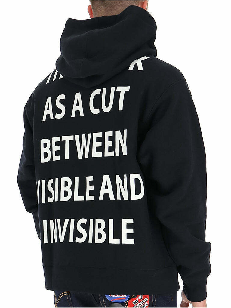 【19AW】グッチ Manifesto Graphic Print Hoodie Nwt Genuine Gucci Manifesto Logo Cat Mask Printed Hoodie