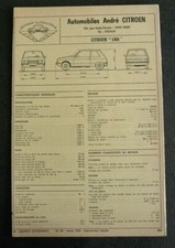 Revue technique Citroen LNA