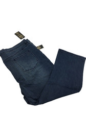 DG2 Diane Gilman Virtual Stretch Denim Bootcut Jean  Indigo  Size 0P