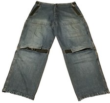 VTG 90s Marithe Francois Girbaud Jeans Sz 40M Shuttle Tape Baggy Wide Leg Denim