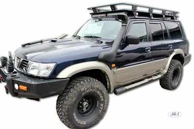 Deflecteurs D'Air Pour Nissan Patrol GR Y 61 1997-2005 5-Portes 4-Pcs HEKO - Photo 1/4