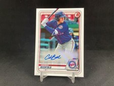 2020 BOWMAN BASEBALL ANDREW BECHTOLD PA-AB PROSPECT AUTO MINNESOTA TWINS