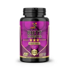 BUTT BOOSTER PILLS STRONG ORGANIC PUERARIA MIRIFICA 60 CAPSULES BUST GROWTH