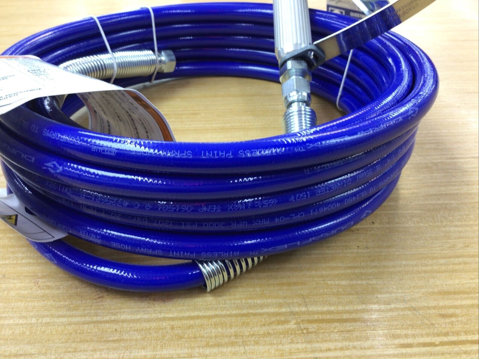 Graco Sg2 0.021 Metal 4Finger Paint Sprayer Gun with & 25' Hose New