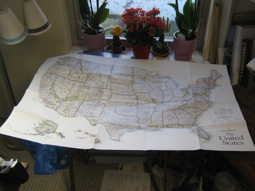 THE UNITED STATES MAP + HISTORY OF THE LAND October 2006 National Geographic