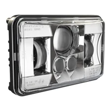 JW Speaker 0551371 Chrome 8800 Evolution2 4" X 6" LED Low Beam Headlight 12V