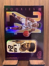 CAMERON THOMAS 2021 PANINI CHRONICLES GALA DRAFT PICKS #195 PINK RC