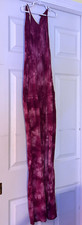 Girls romper XL Brand-Cloth Stone- Maroon Tie Dye