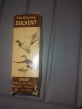 Vintage NOS OUTERS LABS "Gunslick" Gun Cleaning Solvent, Original Box 