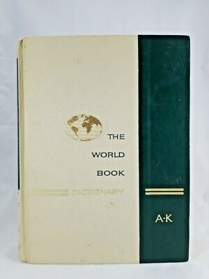 Vintage The World Book Dictionary 1967 Volume 1 - A-K | eBay