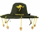 Australian Cork Hat Adult Green Wid Brim Hat Dress Costume Aussie OZ Souvenir