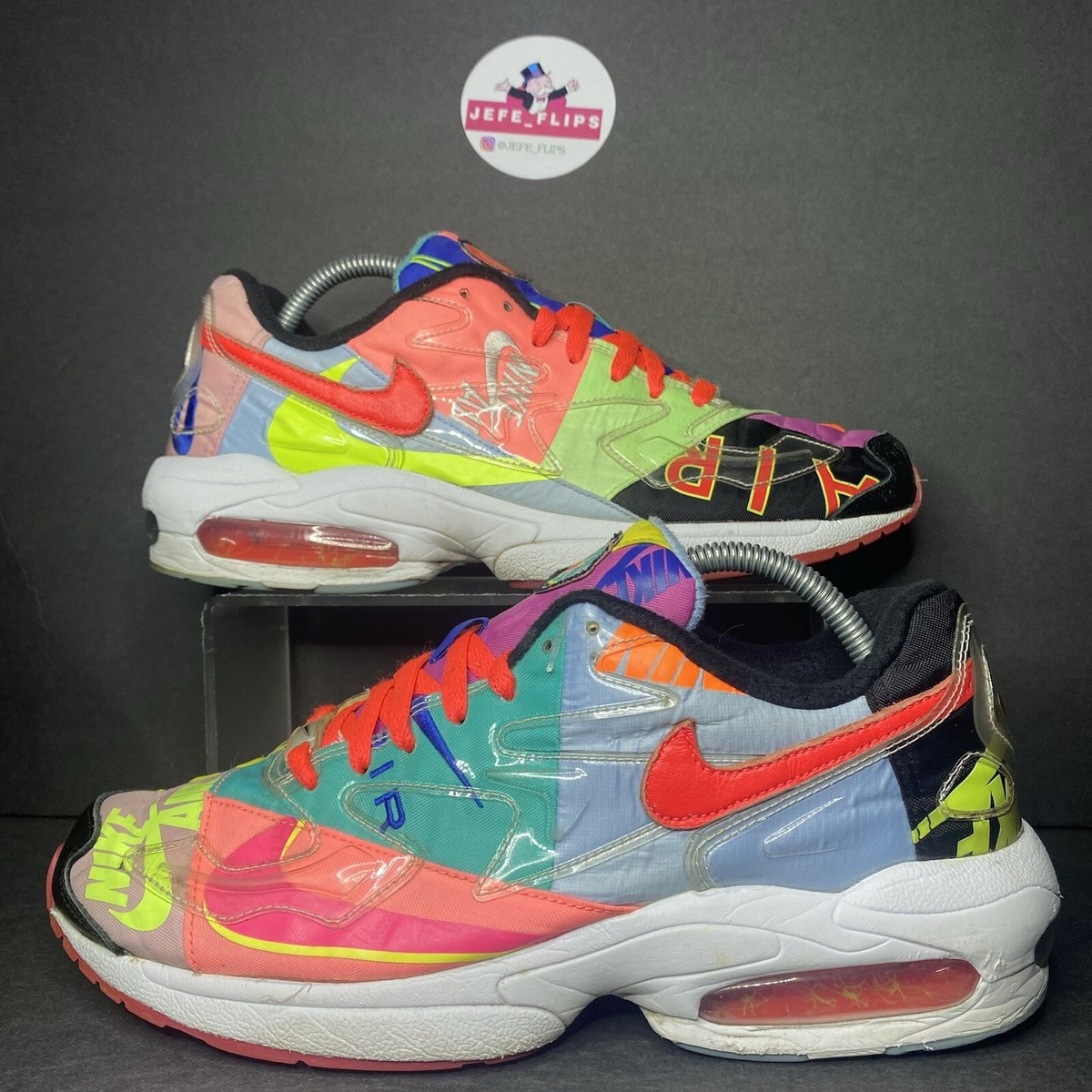 Nike Air Max2 Light QS x Atmos Logos BV7406-001 | eBay Nike Air Max2 Light QS x Atmos Logos BV7406-001 | eBay