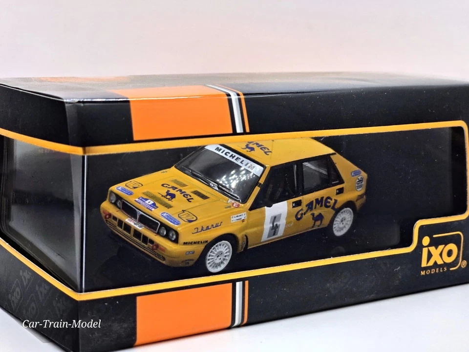 Lancia Delta Integrale 16V #4 Rallye Bohemia 1989 - IXO 1:43 1/43 1-43 - Immagine 2 di 2