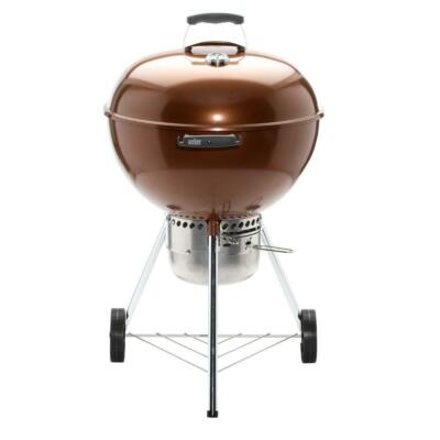 Weber Charcoal Grill Original Kettle Premium Copper Built In Thermometer 22 Inch