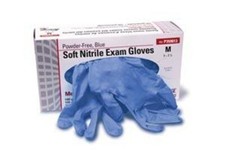 Pro Advantage P359024 Soft Nitrile Glove Large Blue Box of 200 