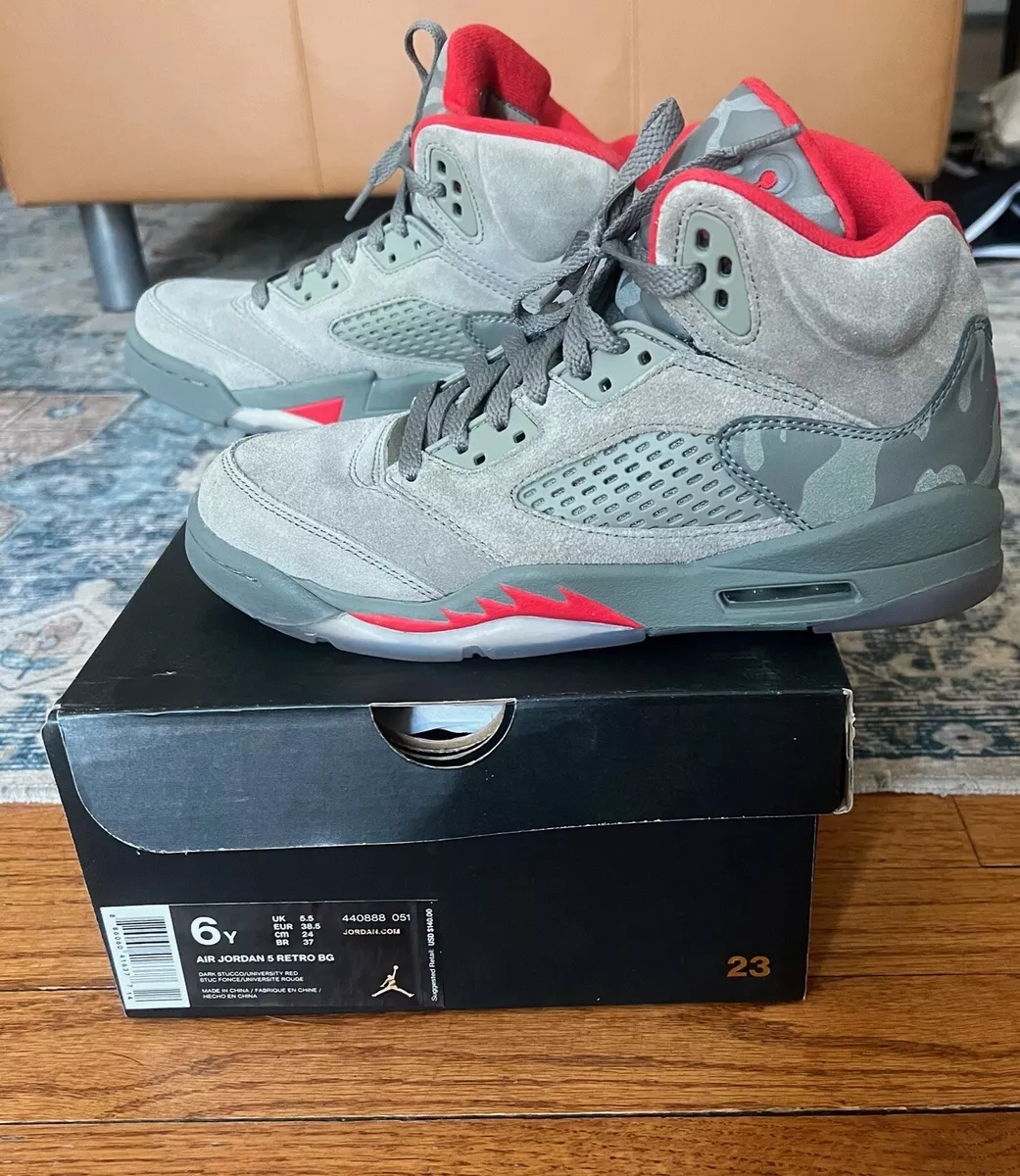 Jordan retro 5 sales dark stucco