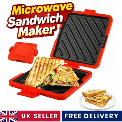 Toast Sandwichmaker Mikrowelle Maschine Toastie Maker Mikrowelle UK