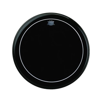 Remo Ebony Pinstripe Tom Head  18 in.