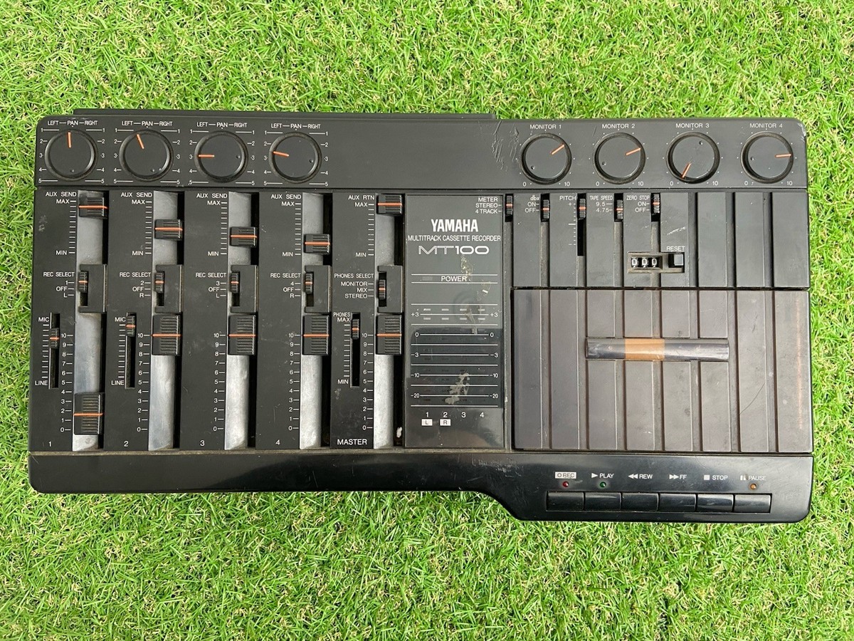 YAMAHA ヤマハ Multitrack Cassette Recorder Yamaha MT4X Multitrack Cassette Tape Recorder Analog 4 track Audio