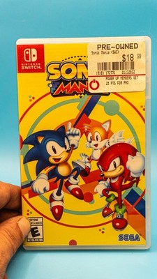 Sonic Mania - Nintendo Switch USED